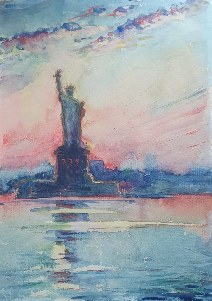 Statua Wolności NYC - Edward Gubała Obraz